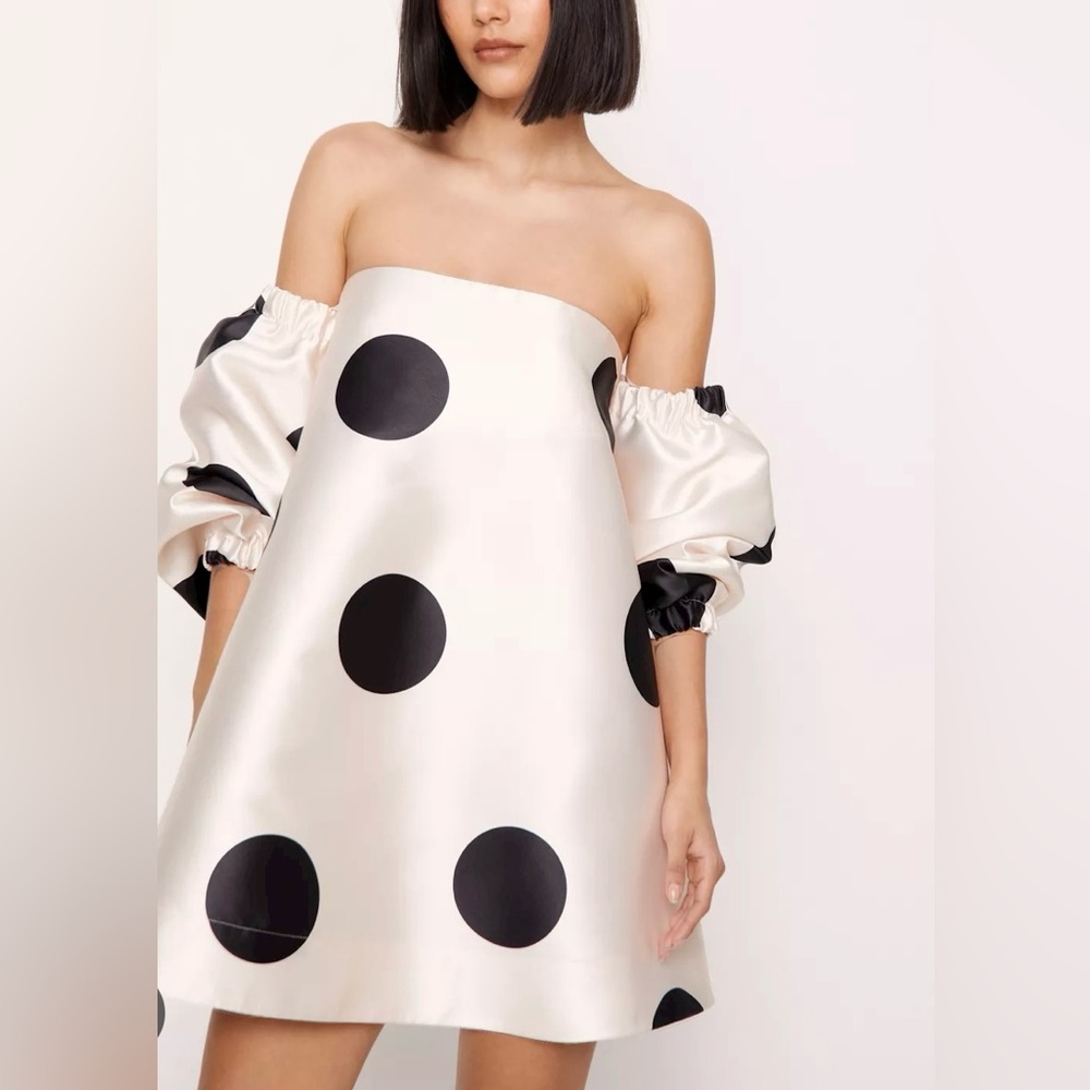 Nasty Gal Puff Sleeve Mini Dress